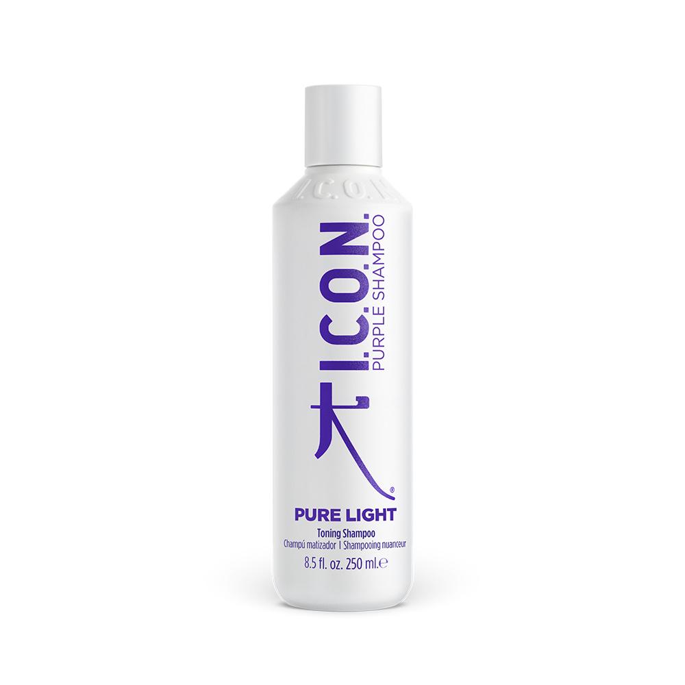 I.C.O.N. Тонирующий шампунь для волос «Pure light shampoo» 250мл.